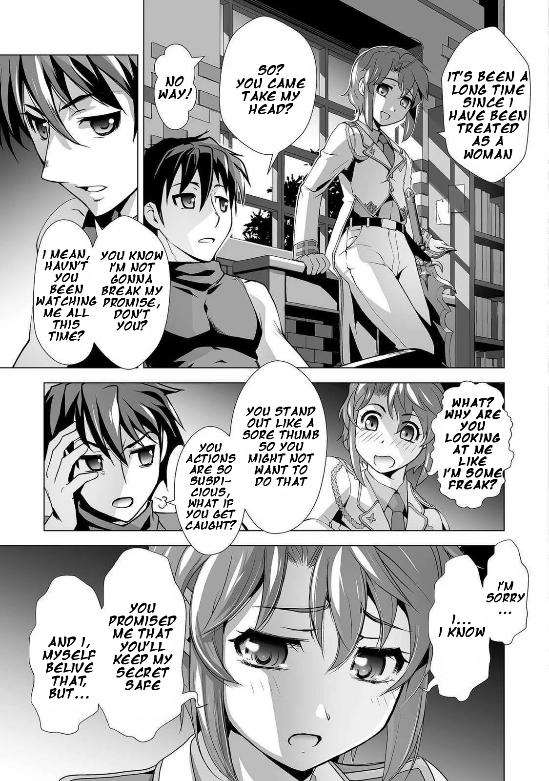 The Reward For Keeping Quiet Was Sex With Girls Dressed As Men chapter 3 page 10