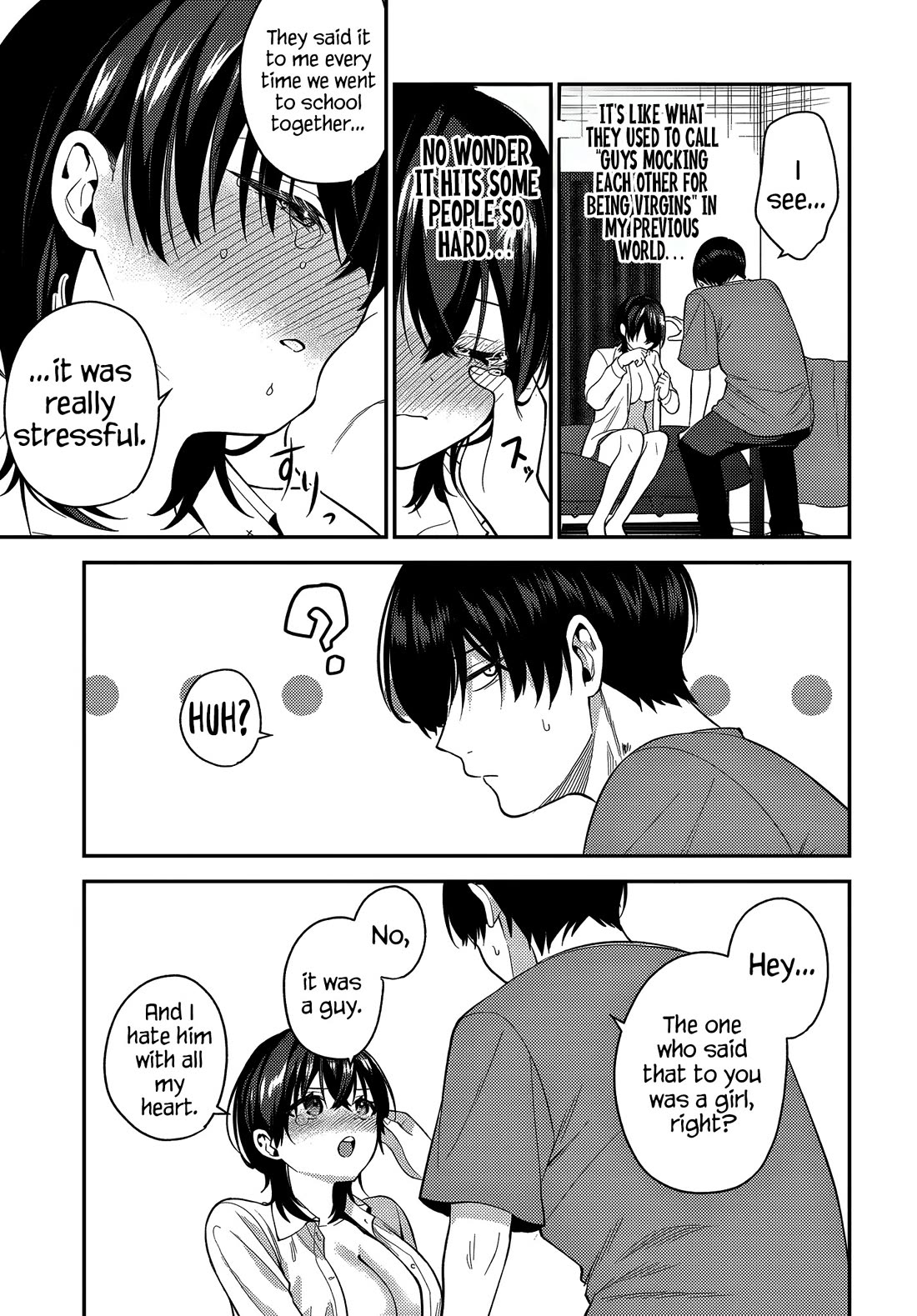 The Rumor is I'm Easy Man if You Ask in a World of Reversed Chastity chapter 3 page 12