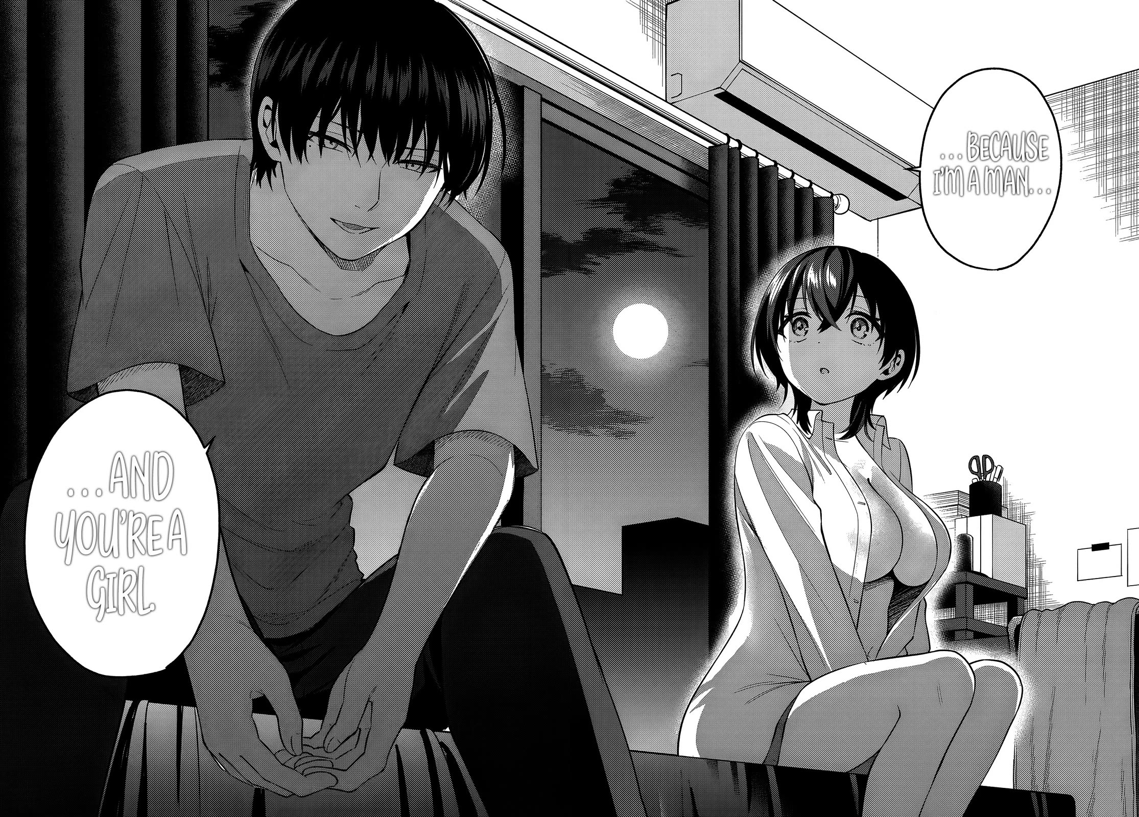 The Rumor is I'm Easy Man if You Ask in a World of Reversed Chastity chapter 3 page 21