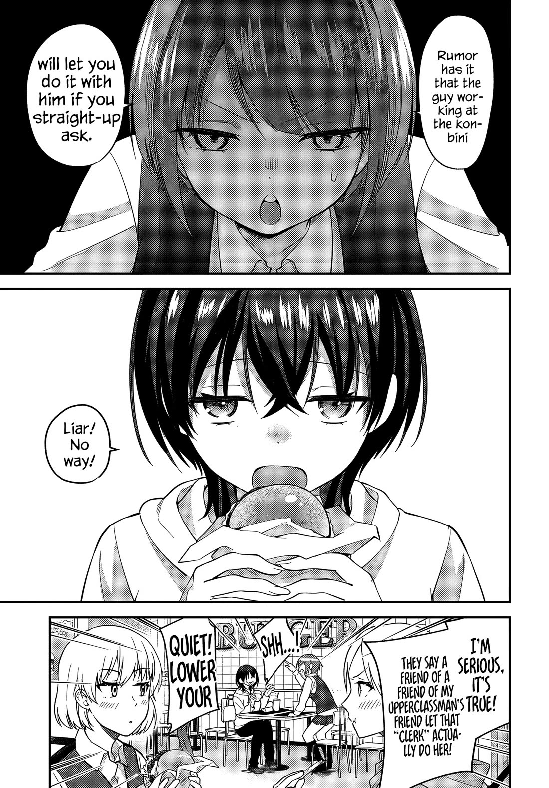 The Rumor is I'm Easy Man if You Ask in a World of Reversed Chastity chapter 4 page 1