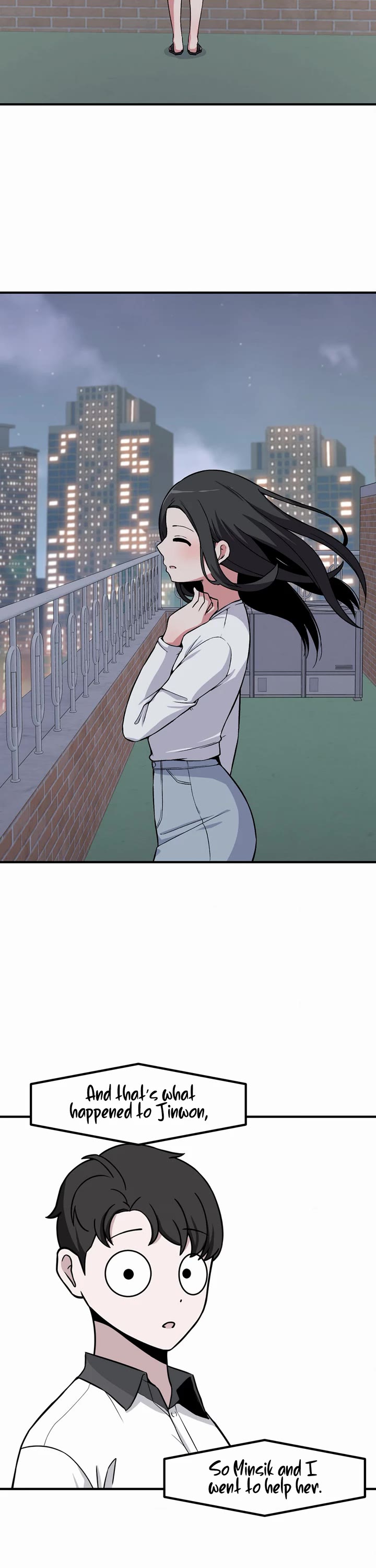 The Secret of the Partner Next to You chapter 77 page 2