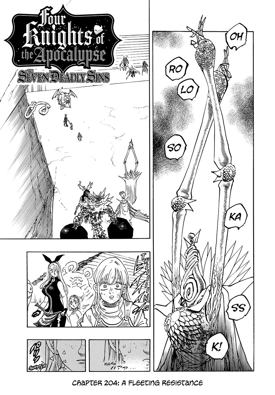 The Seven Deadly Sins: Four Knights of the Apocalypse chapter 204 page 1