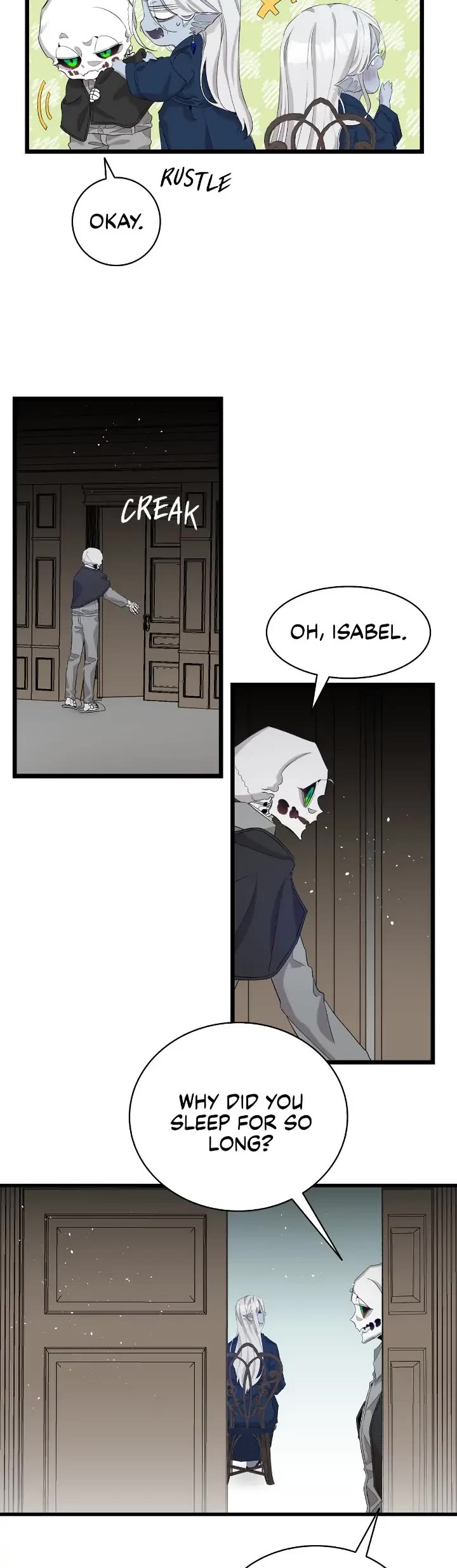 The Skeleton Becomes a Cat Dad chapter 141 page 14