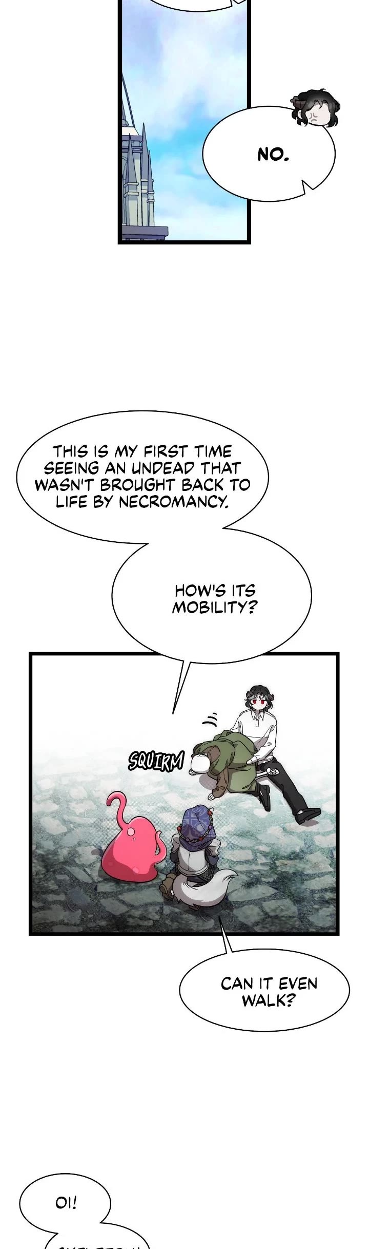 The Skeleton Becomes a Cat Dad chapter 209 page 14