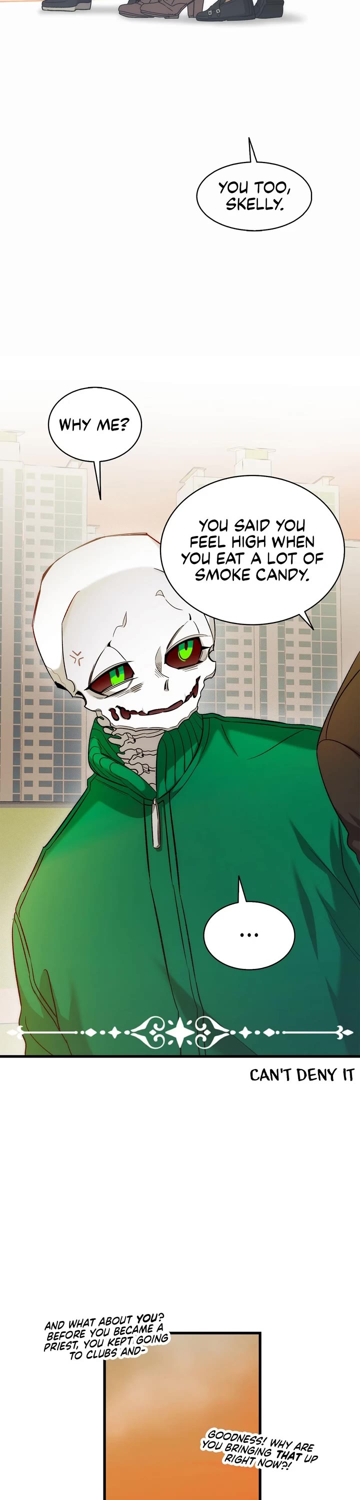 The Skeleton Becomes a Cat Dad chapter 218 page 17