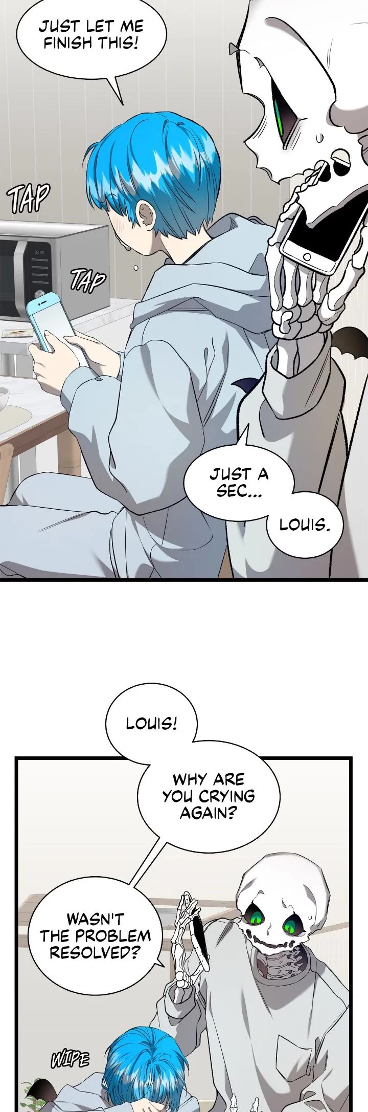 The Skeleton Becomes a Cat Dad chapter 227 page 24