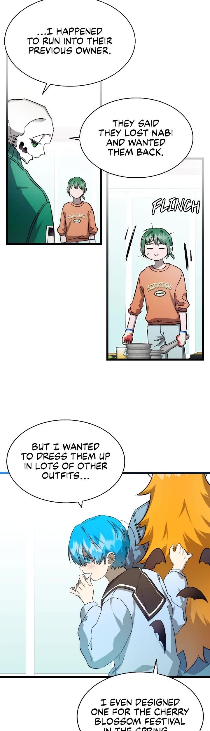 The Skeleton Becomes a Cat Dad chapter 230 page 15