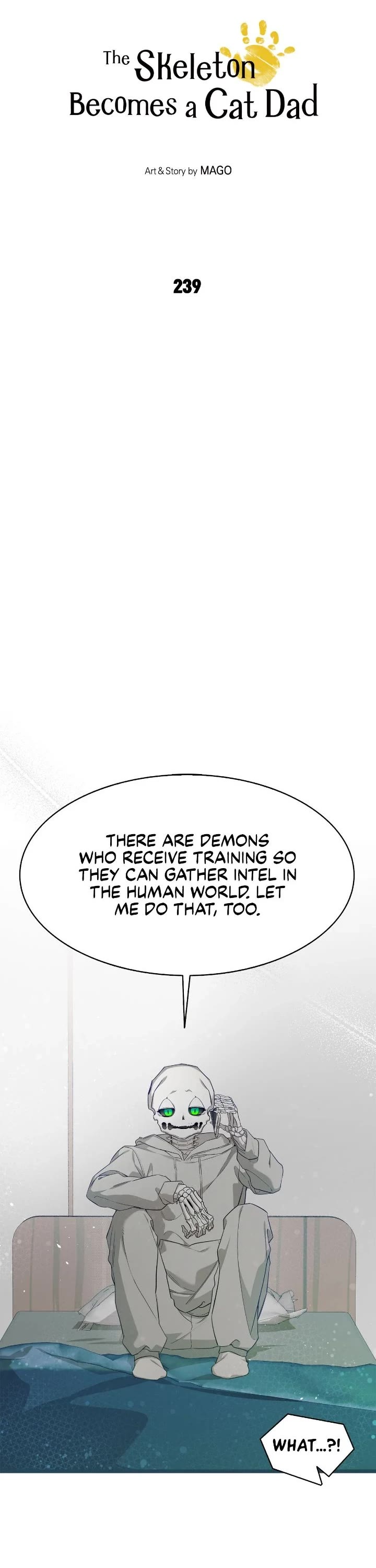 The Skeleton Becomes a Cat Dad chapter 239 page 3