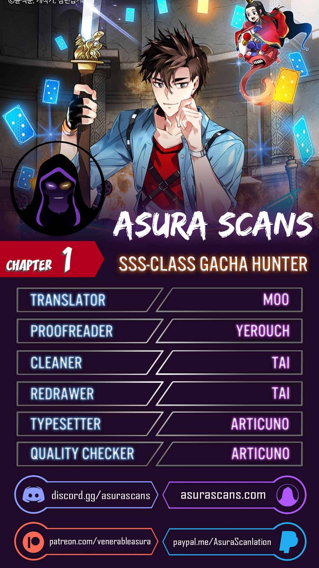 The SSS-Rank Hunter’s Lucky Draw chapter 1 page 1