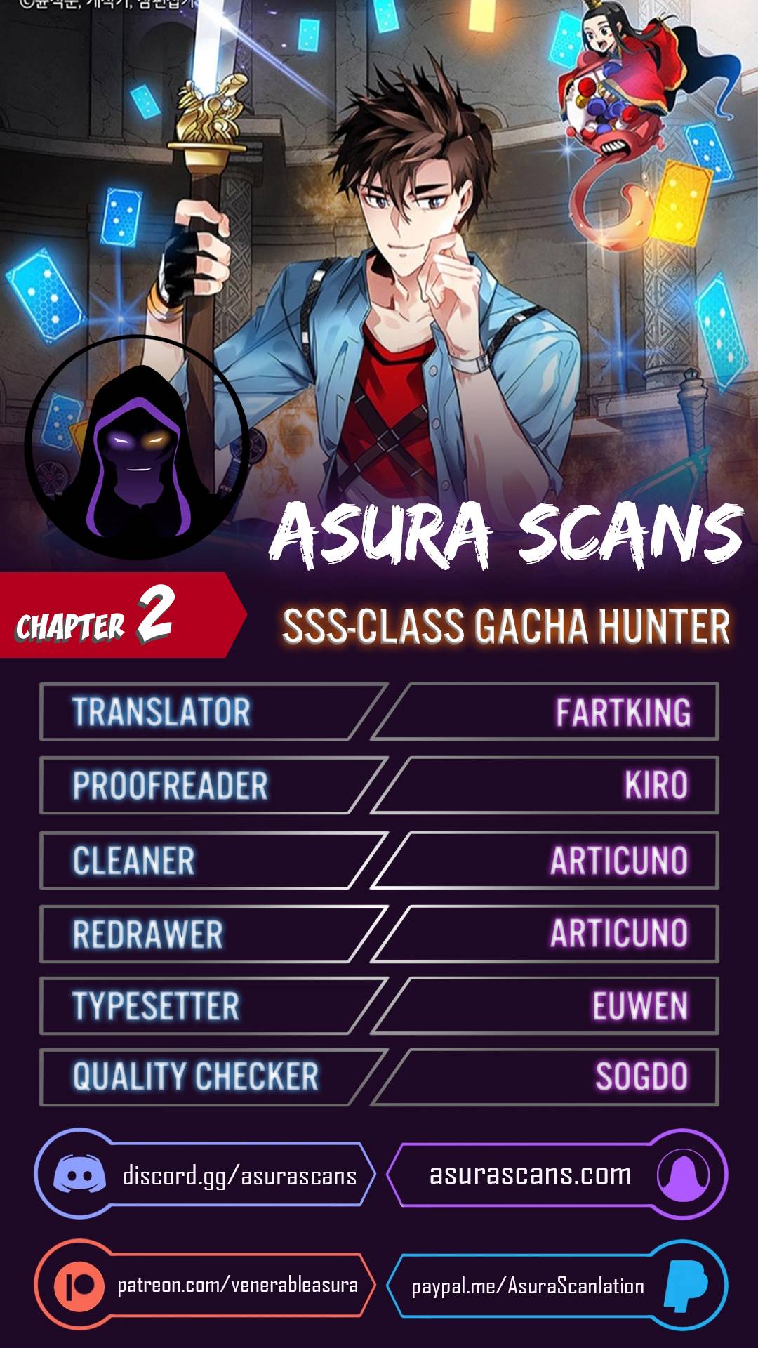 The SSS-Rank Hunter’s Lucky Draw chapter 2 page 1