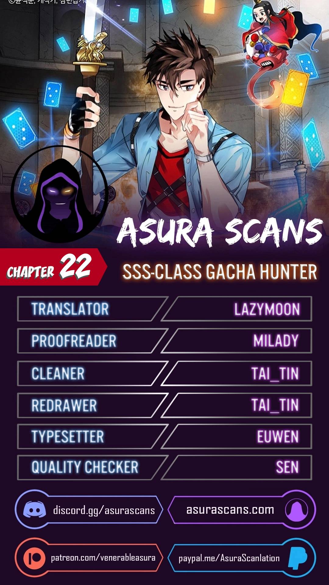 The SSS-Rank Hunter’s Lucky Draw chapter 22 page 1