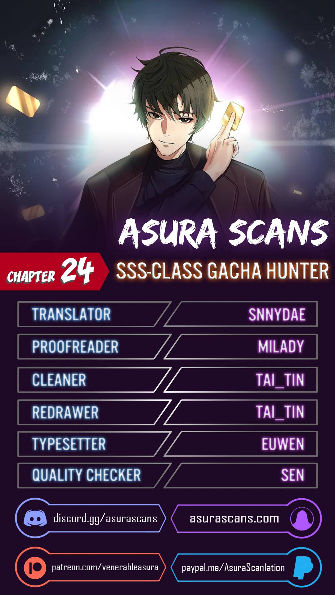 The SSS-Rank Hunter’s Lucky Draw chapter 24 page 1