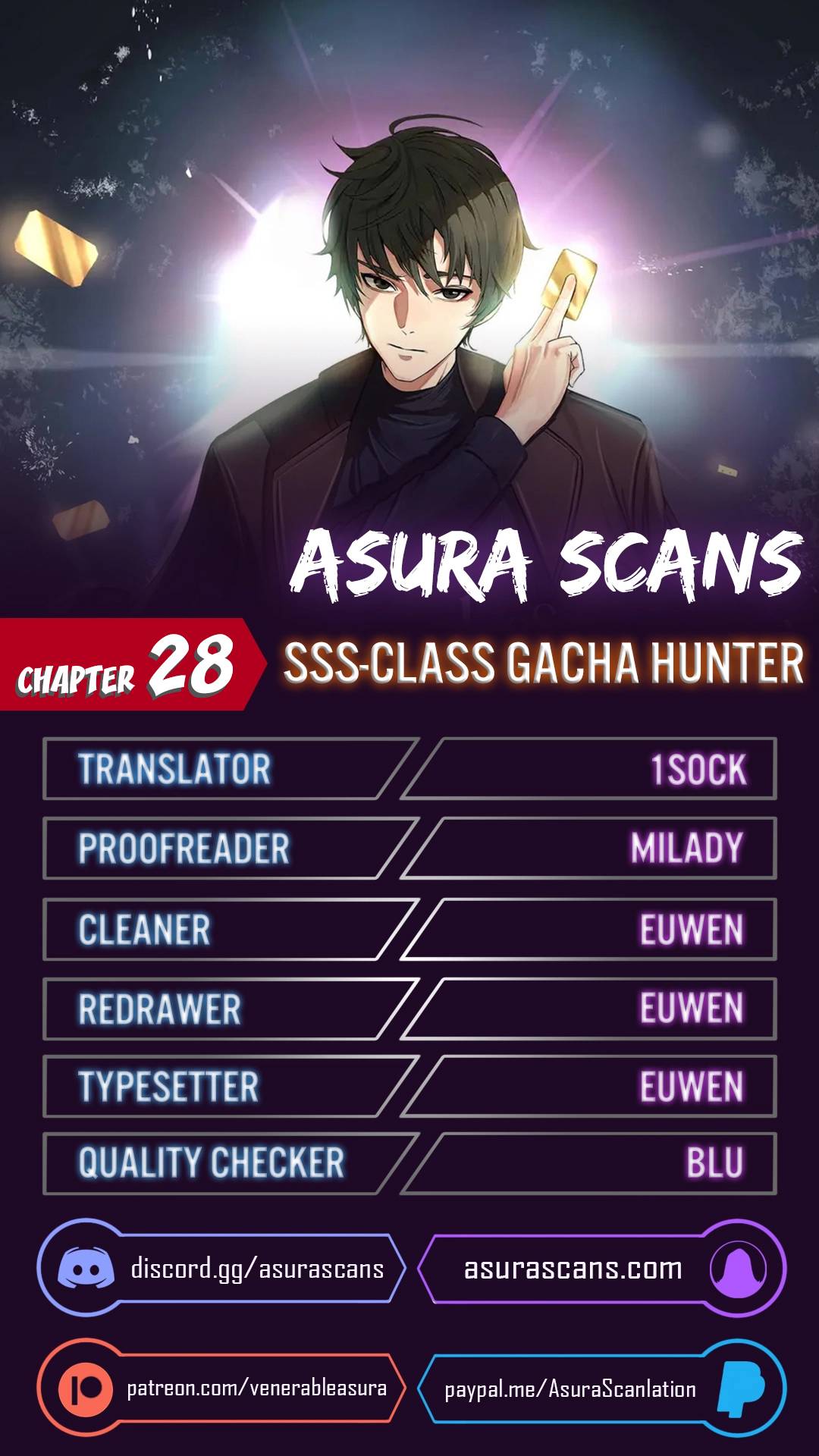 The SSS-Rank Hunter’s Lucky Draw chapter 28 page 1