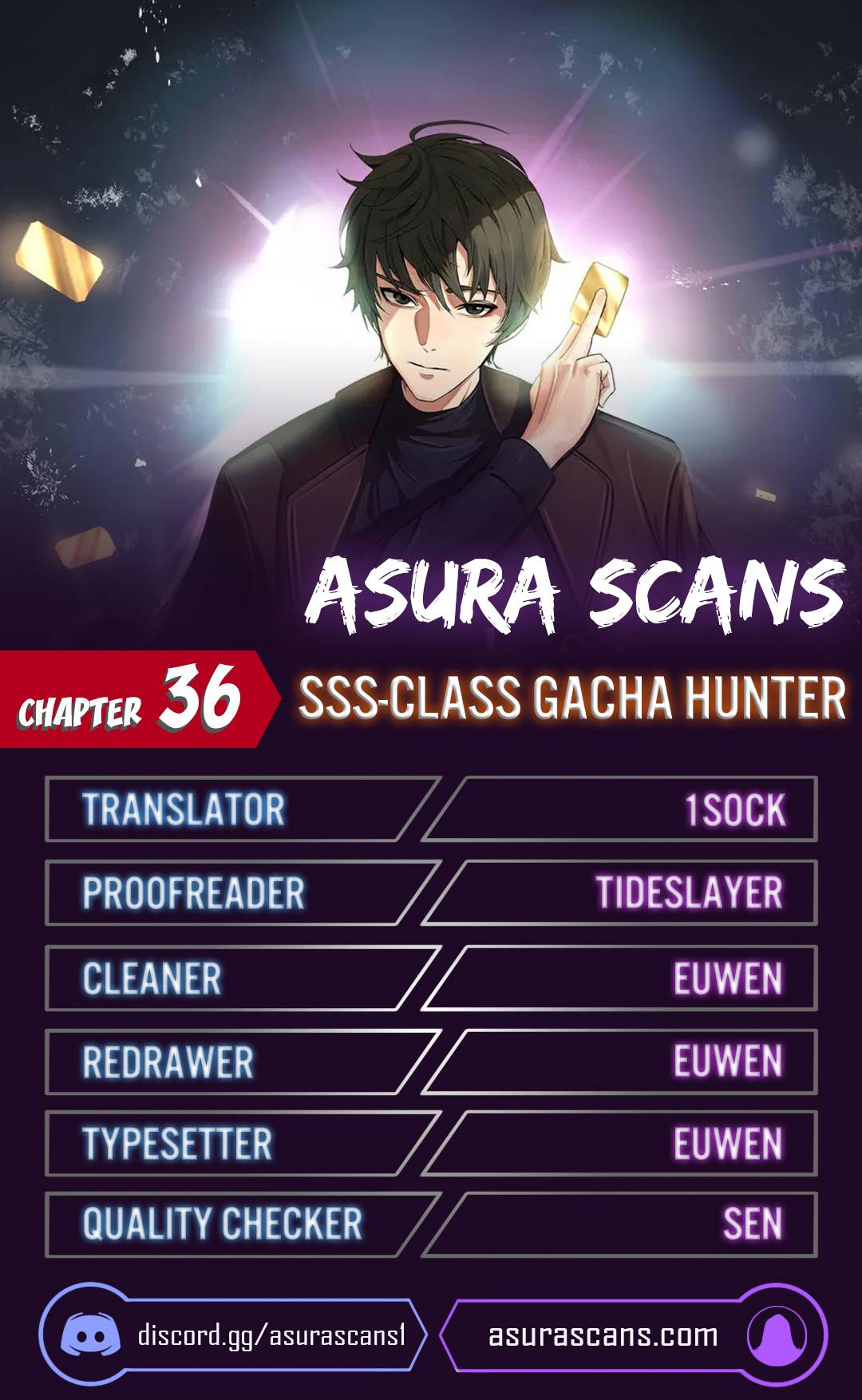 The SSS-Rank Hunter’s Lucky Draw chapter 36 page 1