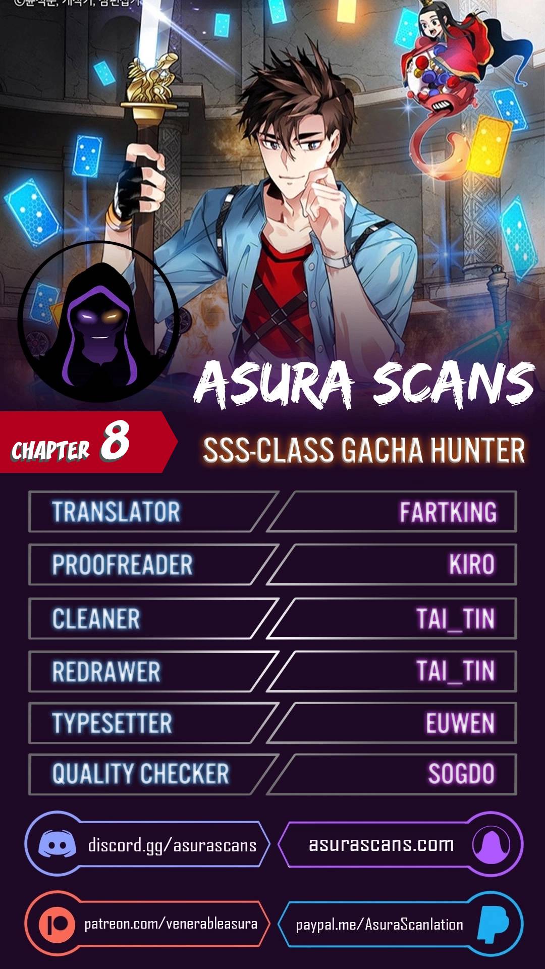 The SSS-Rank Hunter’s Lucky Draw chapter 8 page 1