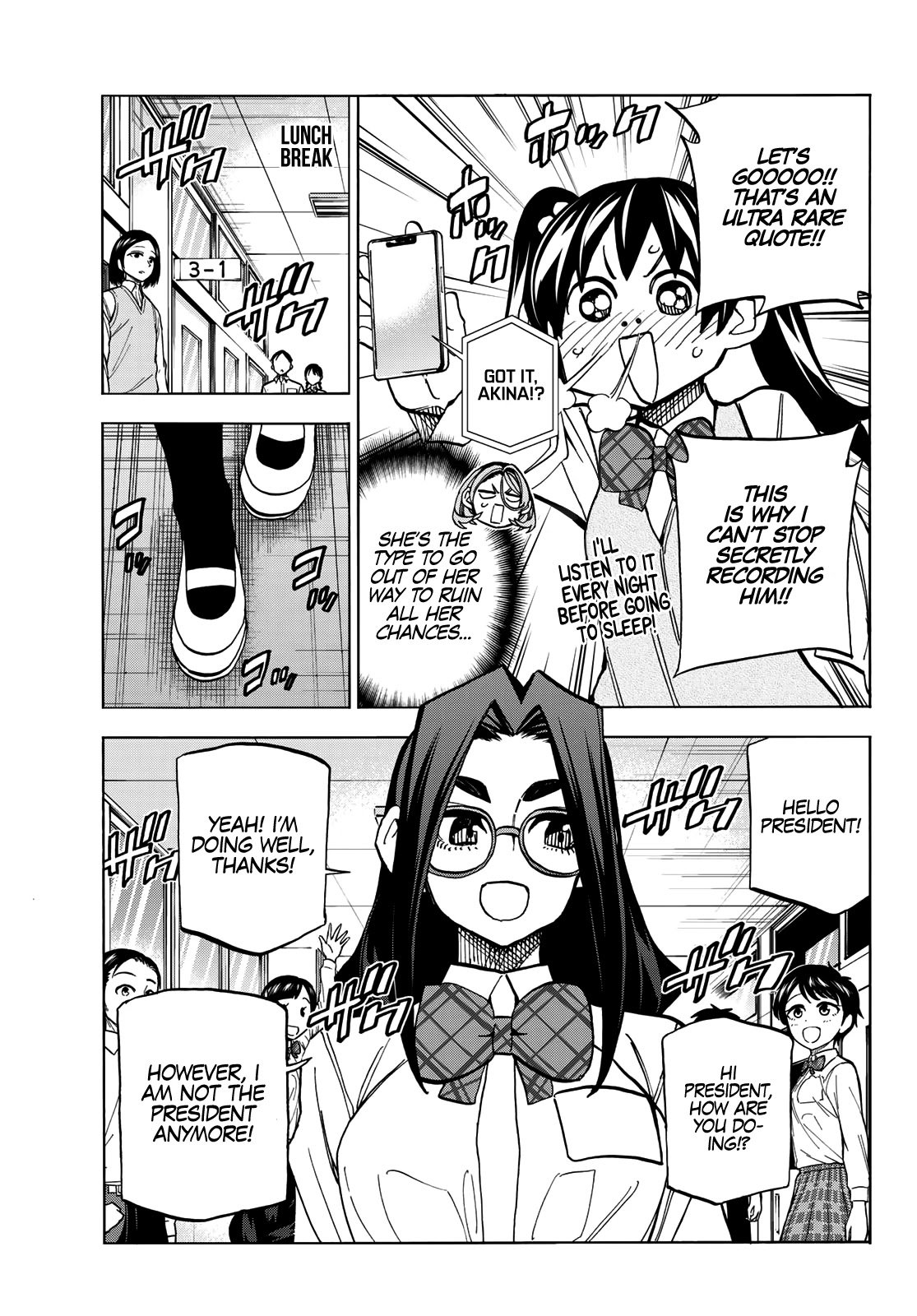 The Story Between a Dumb Prefect and a High School Girl with an Inappropriate Skirt Length chapter 35 page 10