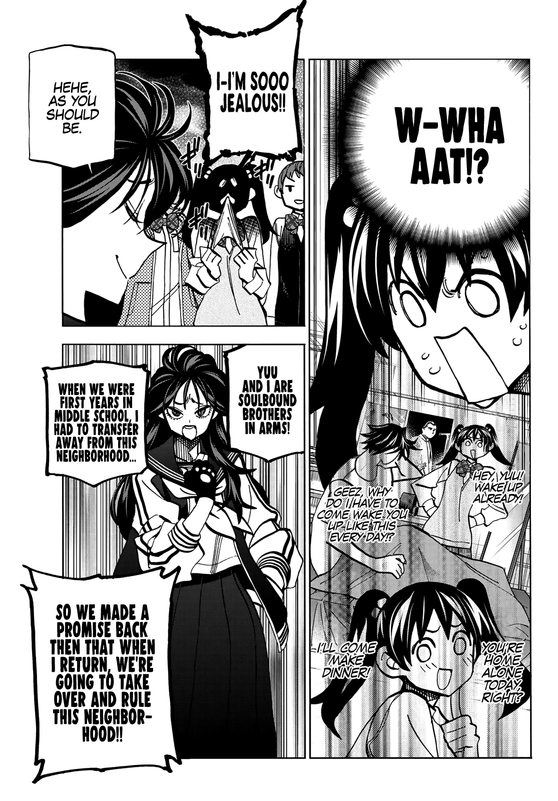 The Story Between a Dumb Prefect and a High School Girl with an Inappropriate Skirt Length chapter 37 page 9