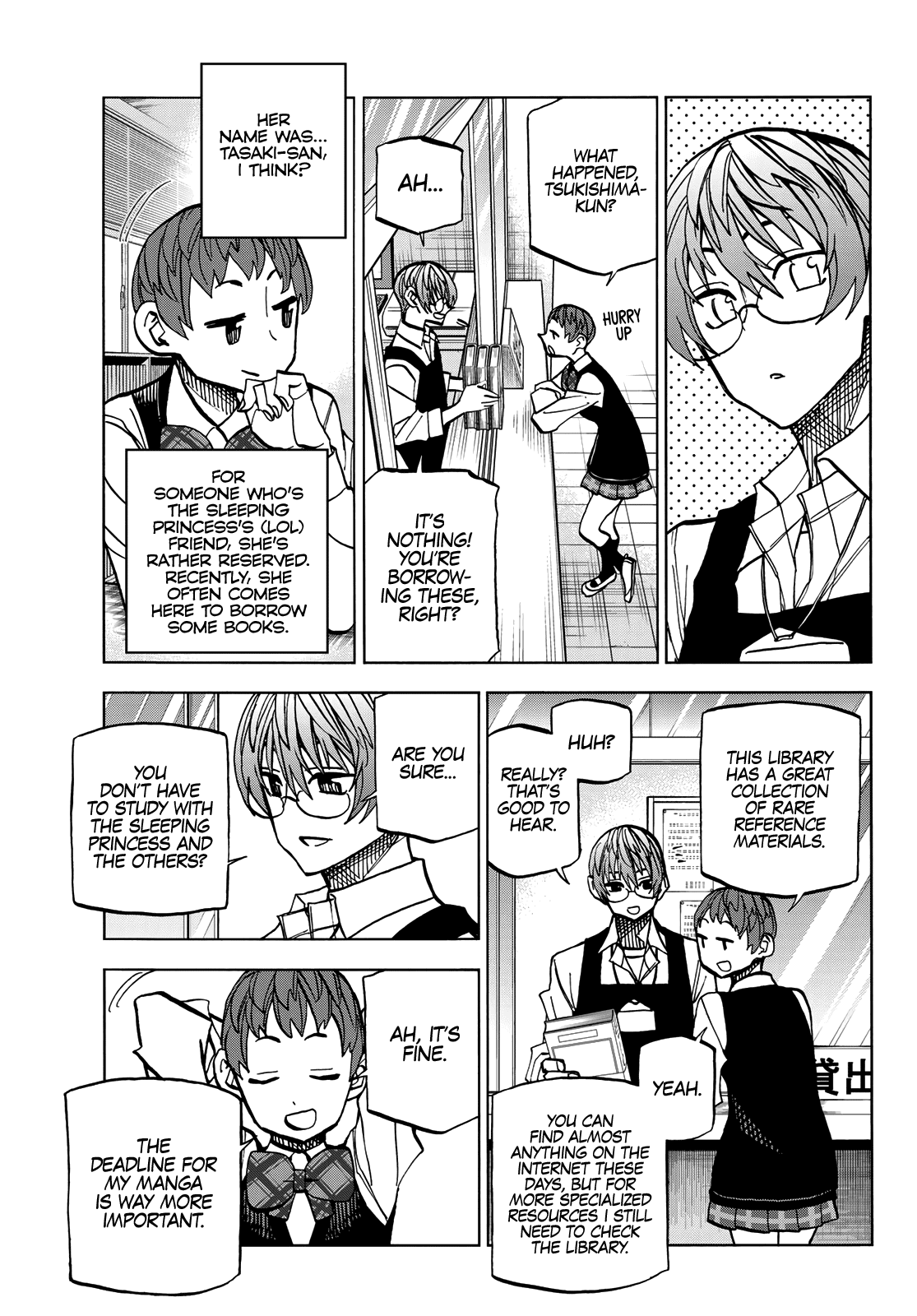 The Story Between a Dumb Prefect and a High School Girl with an Inappropriate Skirt Length chapter 38 page 9