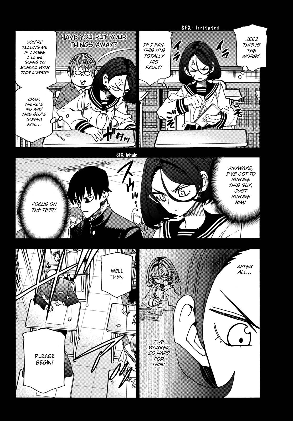 The Story Between a Dumb Prefect and a High School Girl with an Inappropriate Skirt Length chapter 54 page 12