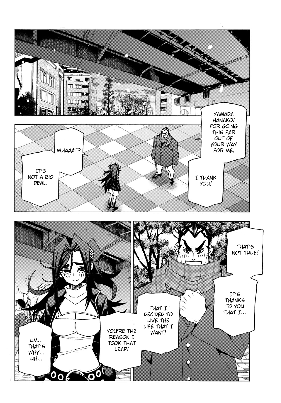 The Story Between a Dumb Prefect and a High School Girl with an Inappropriate Skirt Length chapter 55 page 8