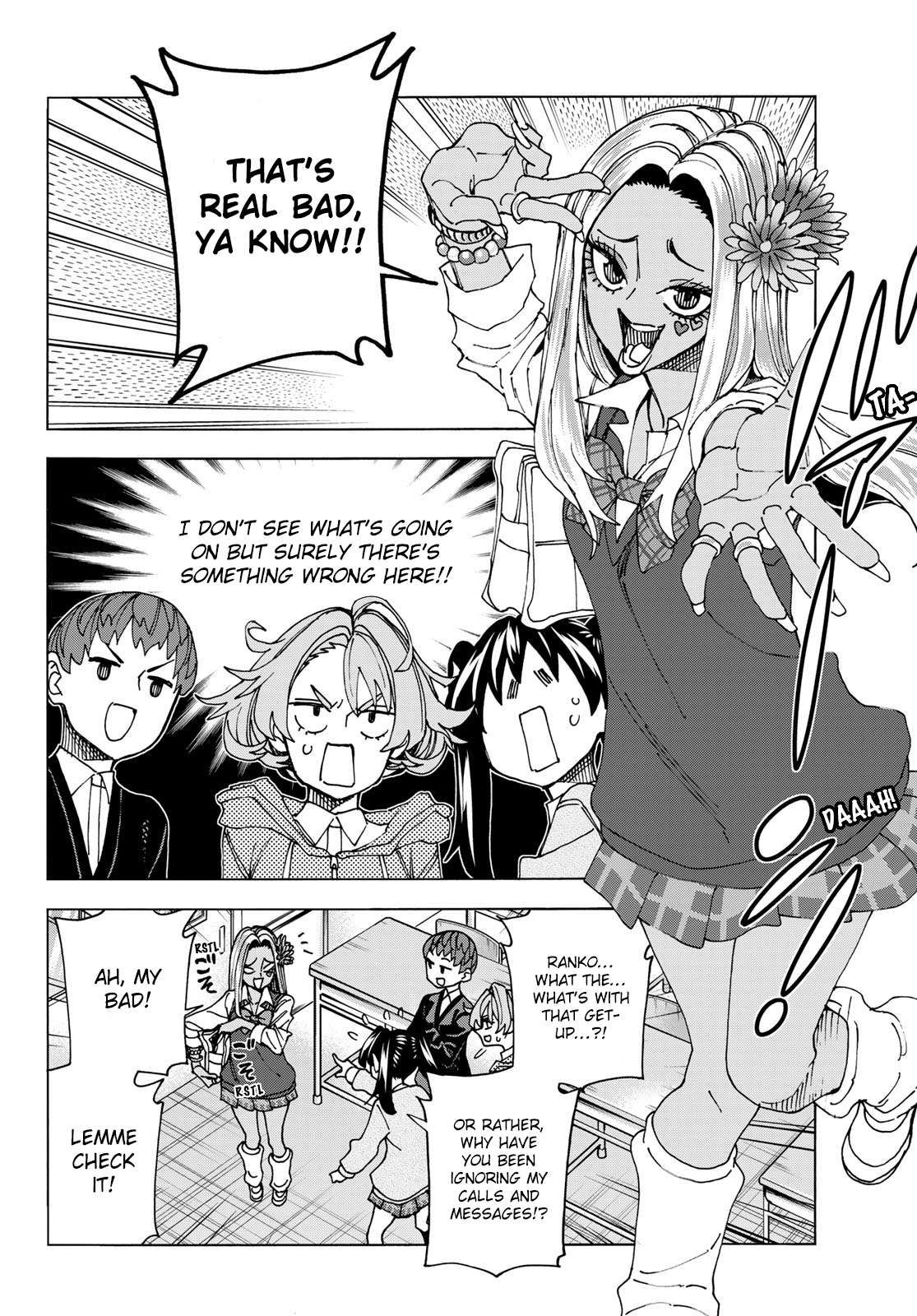 The Story Between a Dumb Prefect and a High School Girl with an Inappropriate Skirt Length chapter 67 page 10