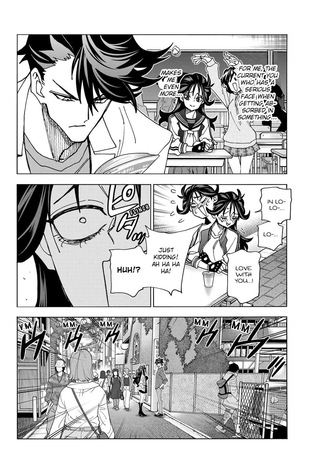 The Story Between a Dumb Prefect and a High School Girl with an Inappropriate Skirt Length chapter 67 page 4