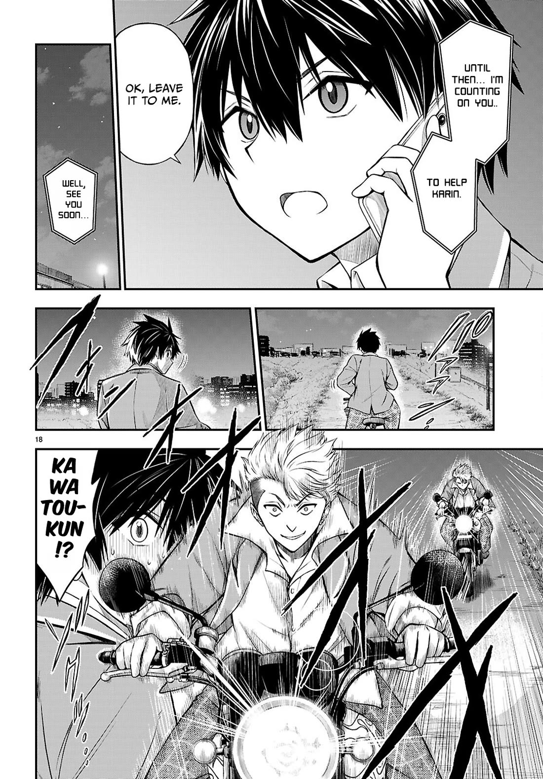 The Story of Being Taught How to Fight by a Delinquent Gyaru chapter 10 page 18