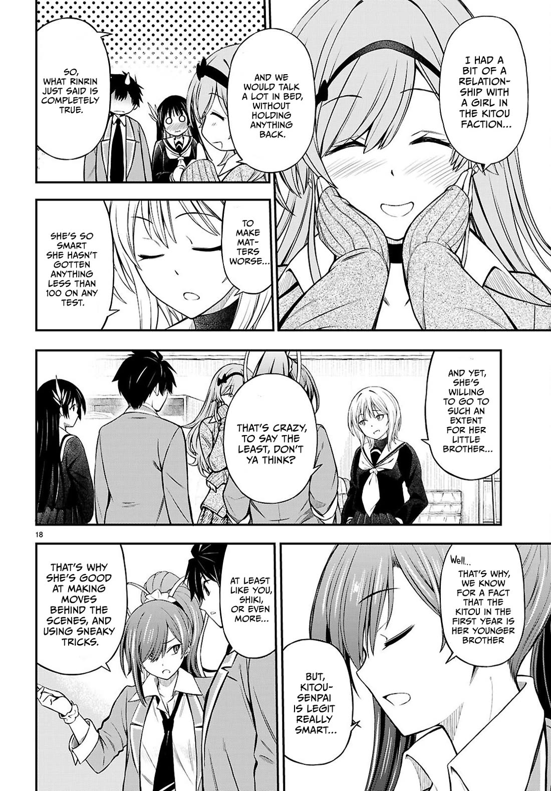 The Story of Being Taught How to Fight by a Delinquent Gyaru chapter 12 page 18