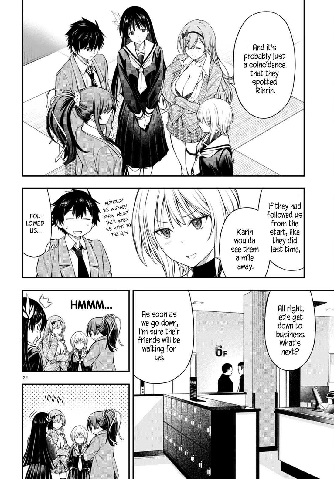 The Story of Being Taught How to Fight by a Delinquent Gyaru chapter 4 page 22