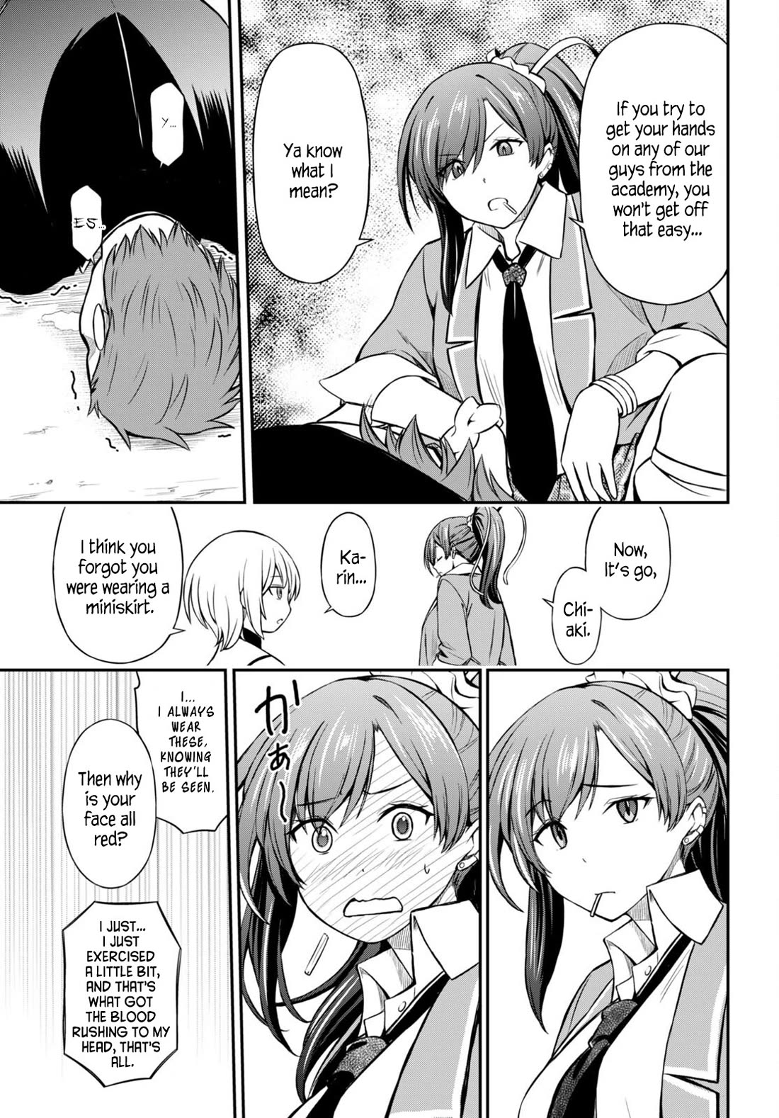 The Story of Being Taught How to Fight by a Delinquent Gyaru chapter 5 page 18