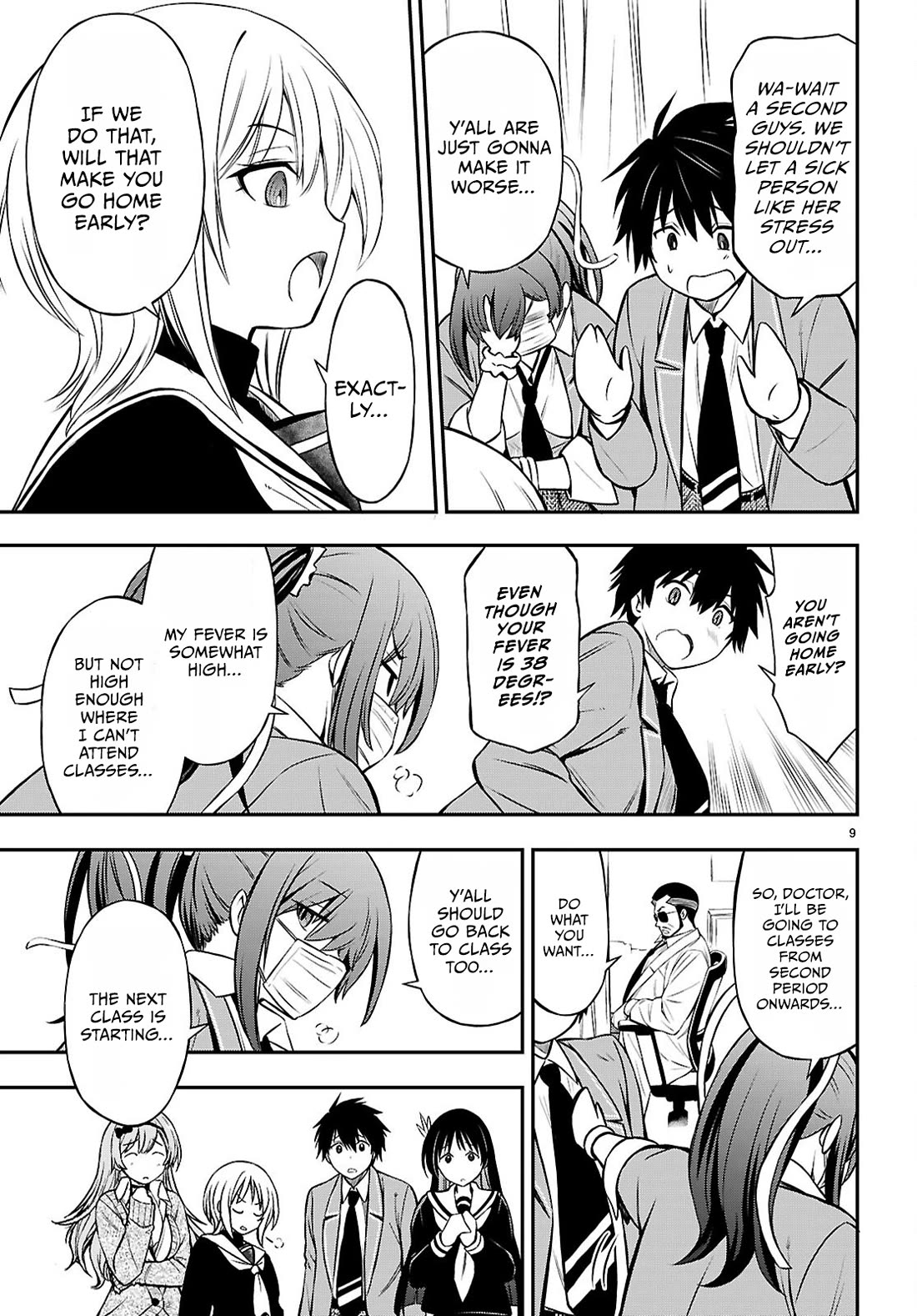 The Story of Being Taught How to Fight by a Delinquent Gyaru chapter 8 page 9