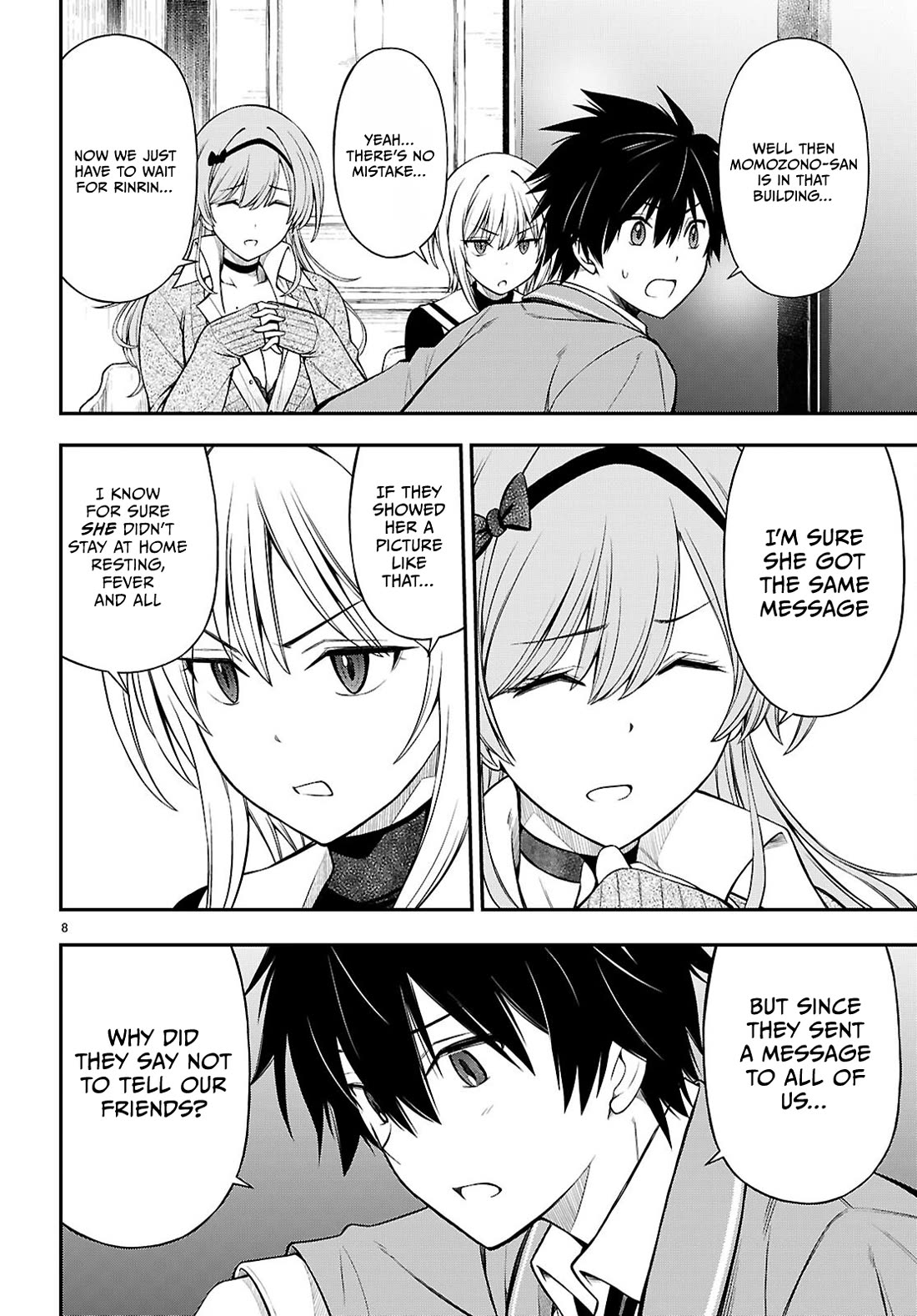 The Story of Being Taught How to Fight by a Delinquent Gyaru chapter 9 page 8