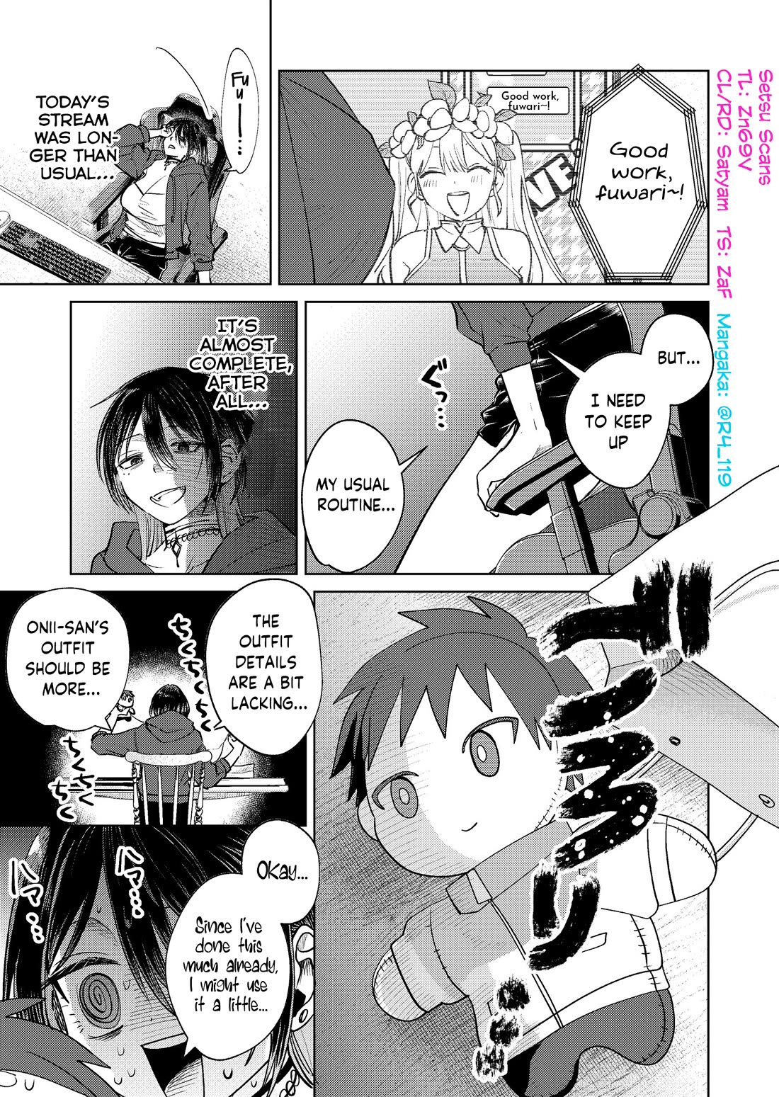 The Story of This Scary Consignee Girl chapter 17.6 page 1