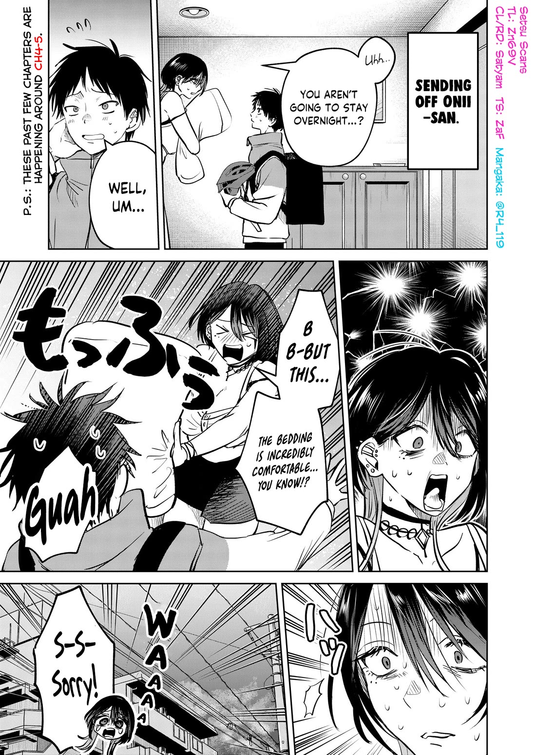 The Story of This Scary Consignee Girl chapter 9.8 page 1
