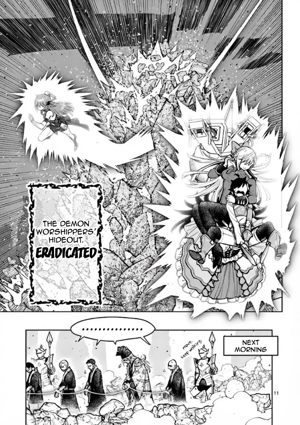 The Strongest Female Masters, Who Are Trying to Raise Me Up, Are in Shambles Over Their Training Policy chapter 73 page 12