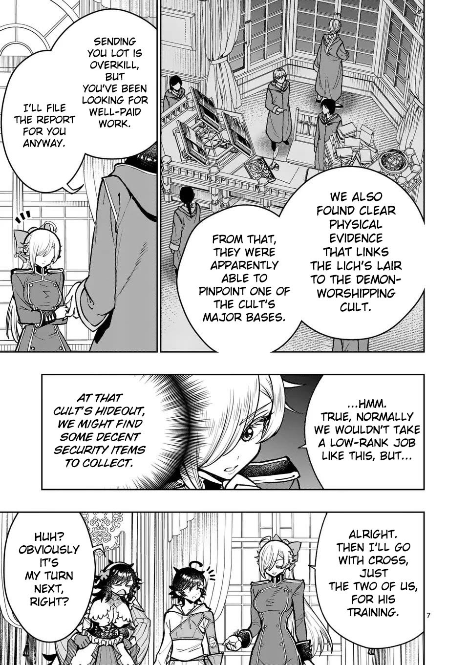 The Strongest Female Masters, Who Are Trying to Raise Me Up, Are in Shambles Over Their Training Policy chapter 73 page 8