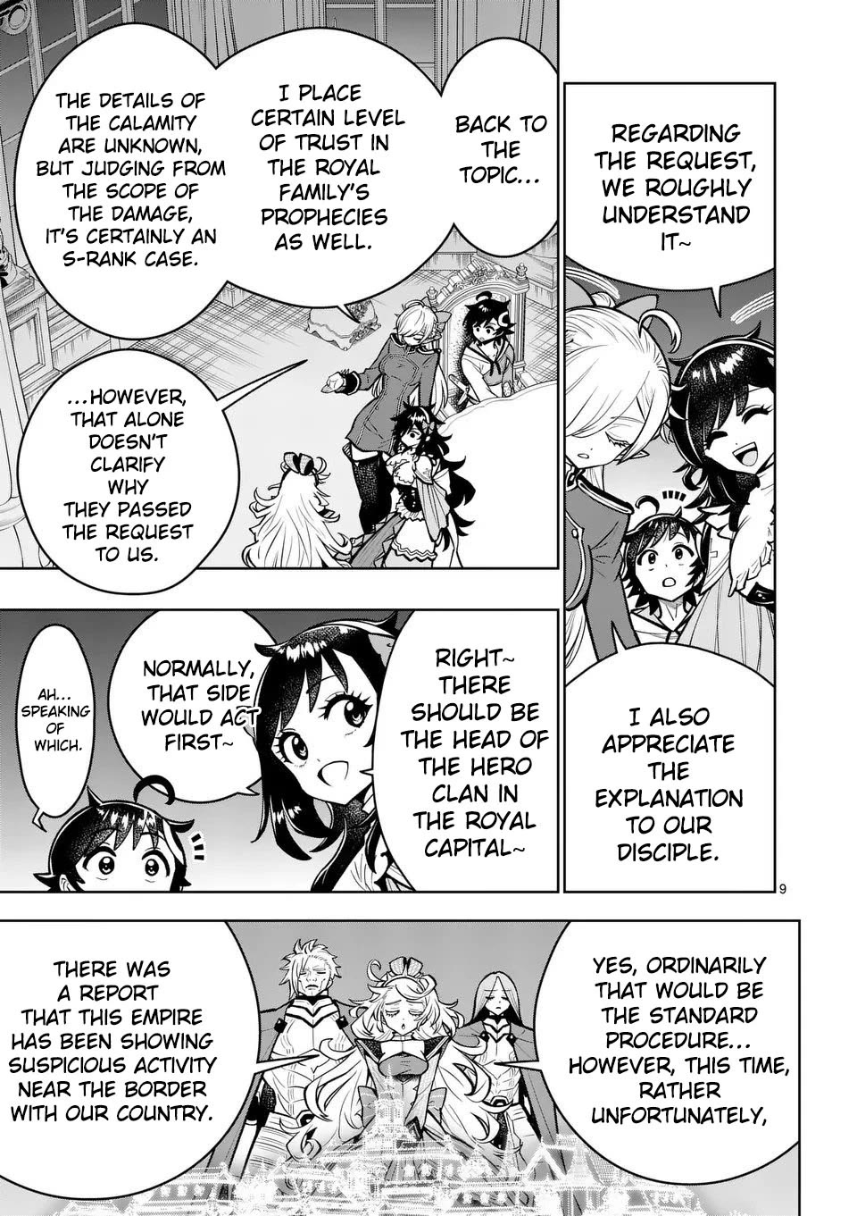 The Strongest Female Masters, Who Are Trying to Raise Me Up, Are in Shambles Over Their Training Policy chapter 74 page 10