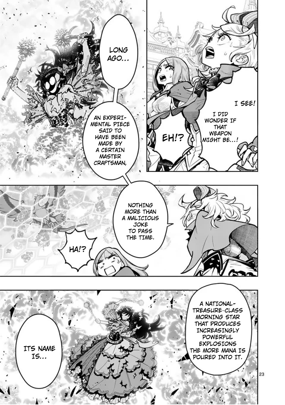 The Strongest Female Masters, Who Are Trying to Raise Me Up, Are in Shambles Over Their Training Policy chapter 77 page 22