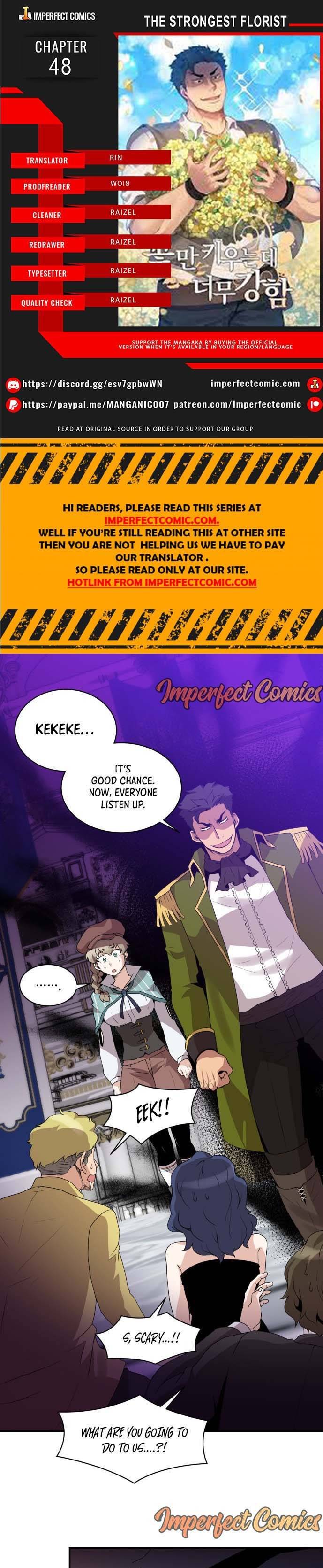 The Strongest Florist chapter 48 page 1