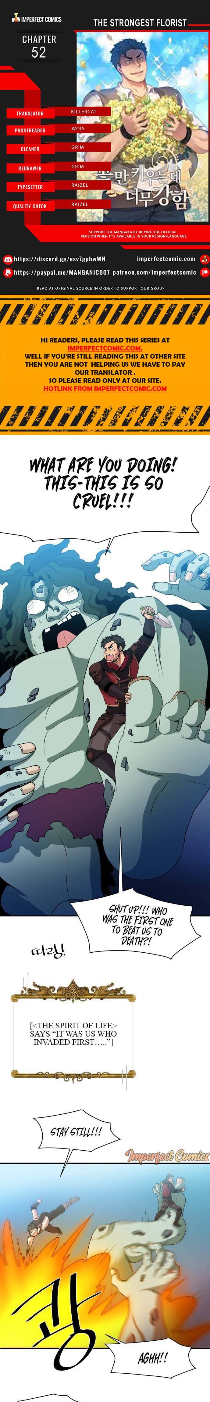 The Strongest Florist chapter 52 page 1