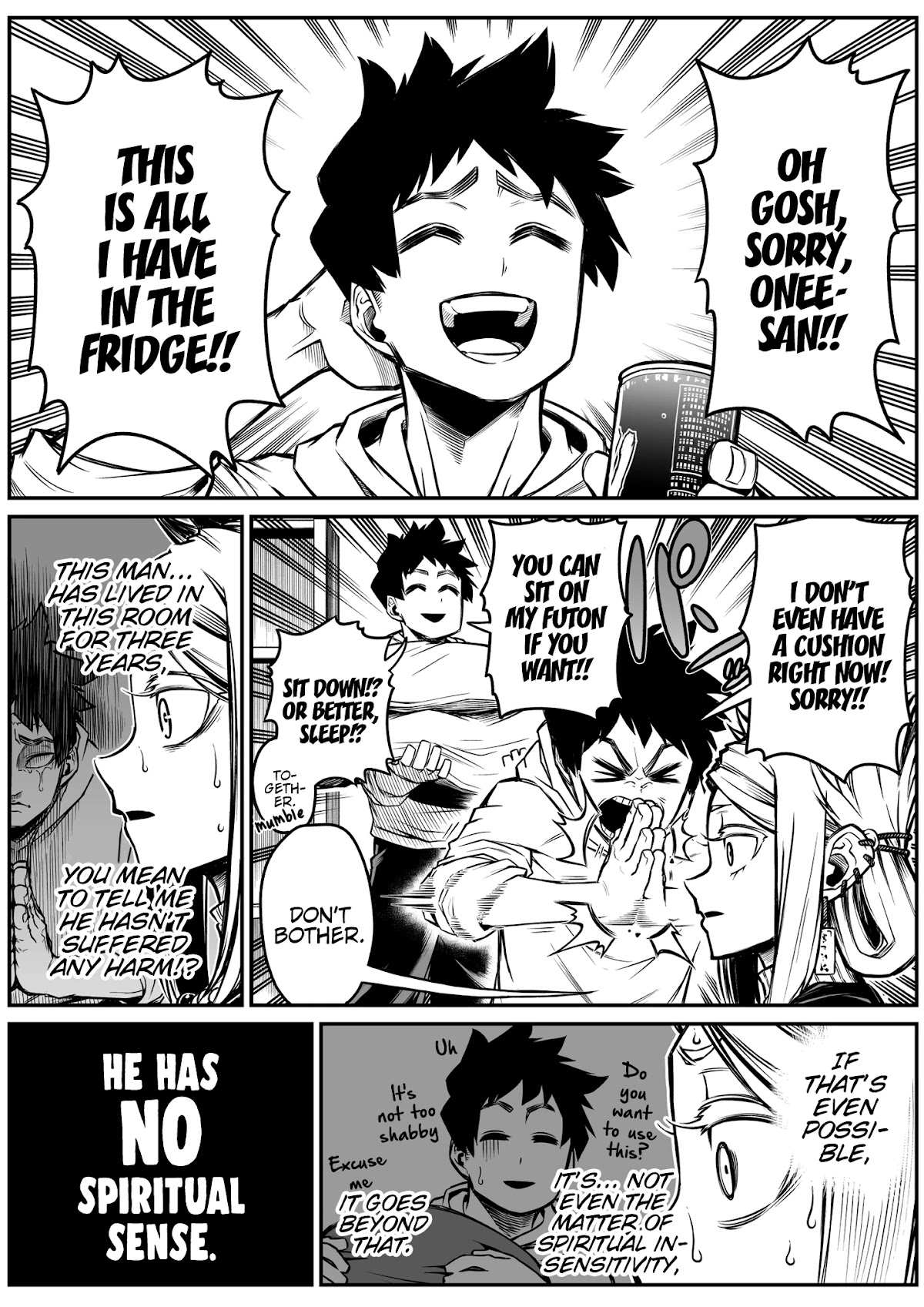 The Strongest Haunted House and the Guy With No Spiritual Sense chapter 16 page 2