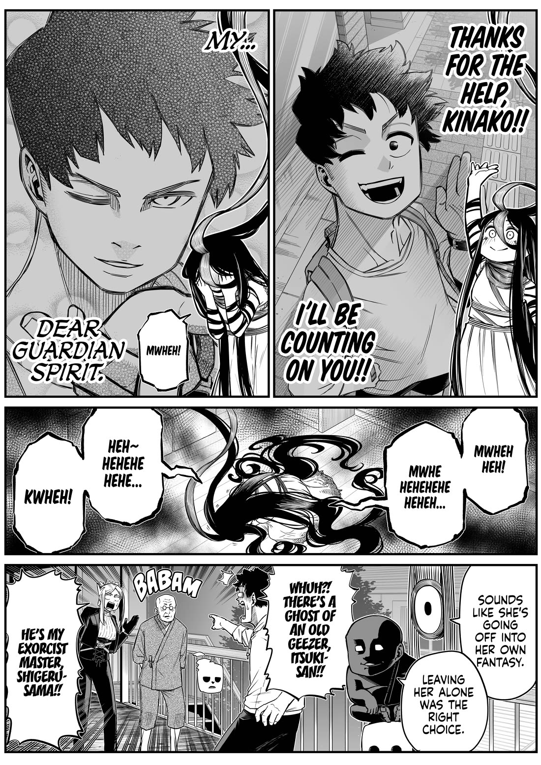 The Strongest Haunted House and the Guy With No Spiritual Sense chapter 33 page 9