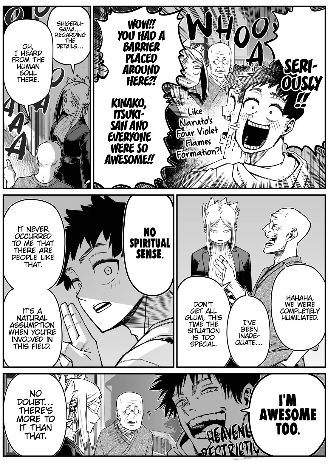 The Strongest Haunted House and the Guy With No Spiritual Sense chapter 34 page 5