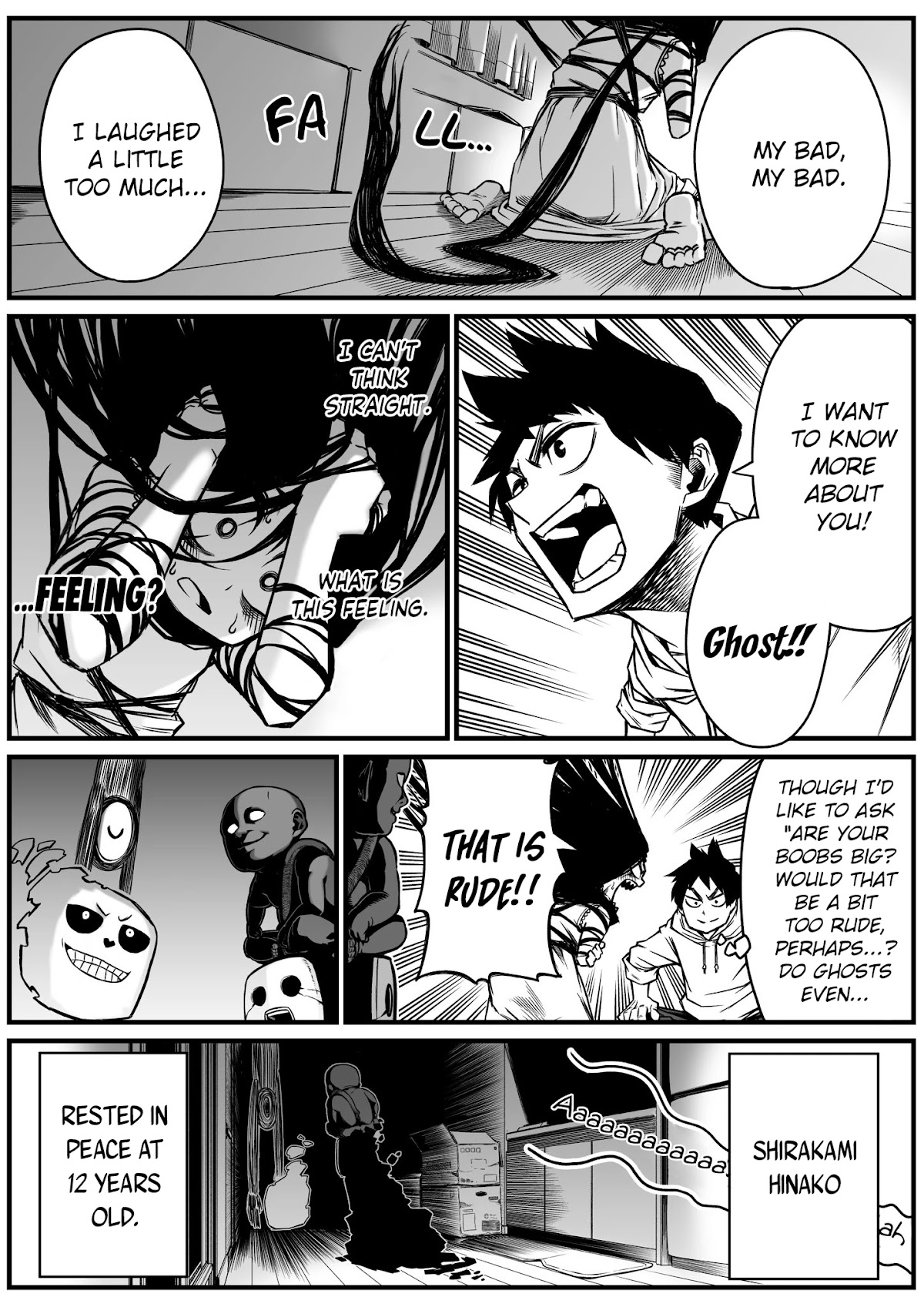 The Strongest Haunted House and the Guy With No Spiritual Sense chapter 8 page 1