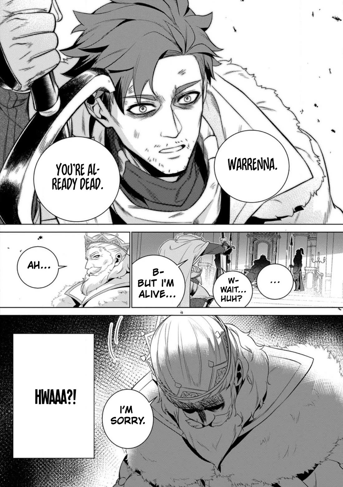 The Strongest Old Knight Commander is Celebrated as a Hero in the Countryside After Being Cheated on and Exiled chapter 1 page 16