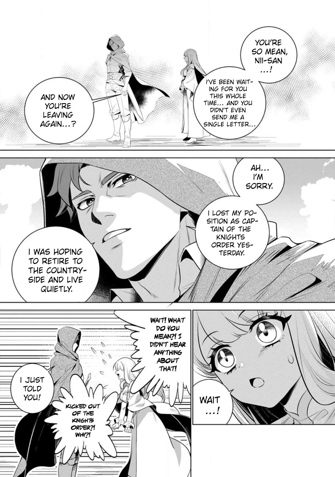 The Strongest Old Knight Commander is Celebrated as a Hero in the Countryside After Being Cheated on and Exiled chapter 1 page 28