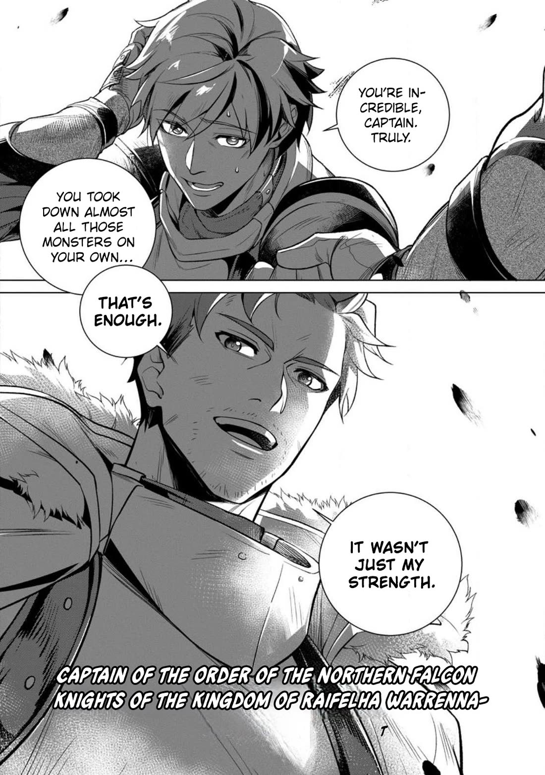 The Strongest Old Knight Commander is Celebrated as a Hero in the Countryside After Being Cheated on and Exiled chapter 1 page 8