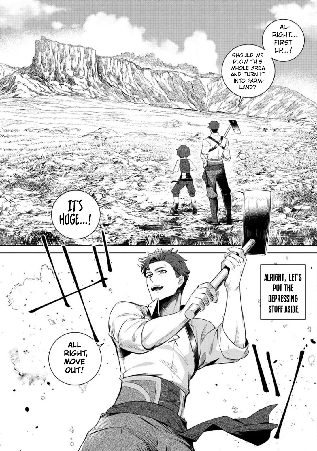 The Strongest Old Knight Commander is Celebrated as a Hero in the Countryside After Being Cheated on and Exiled chapter 2 page 5