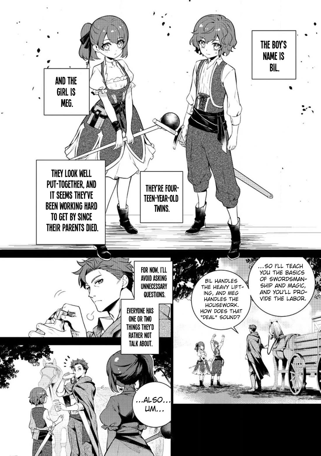 The Strongest Old Knight Commander is Celebrated as a Hero in the Countryside After Being Cheated on and Exiled chapter 2 page 9