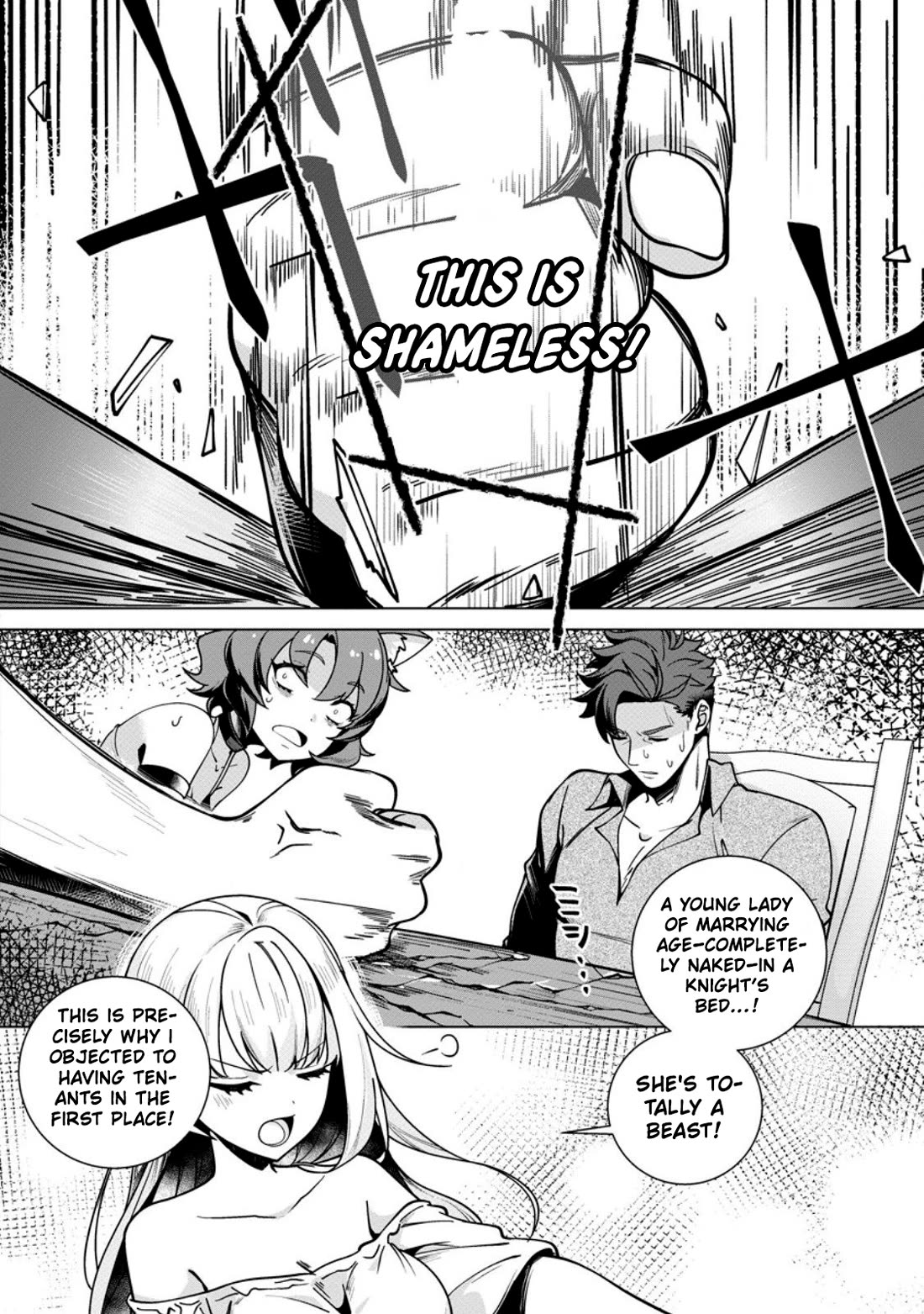 The Strongest Old Knight Commander is Celebrated as a Hero in the Countryside After Being Cheated on and Exiled chapter 4 page 4